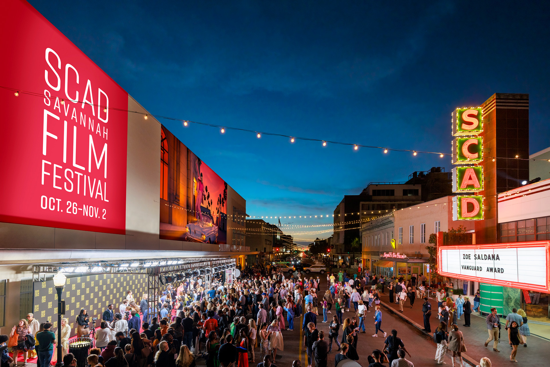 Poster for SCAD Savannah Film Festival