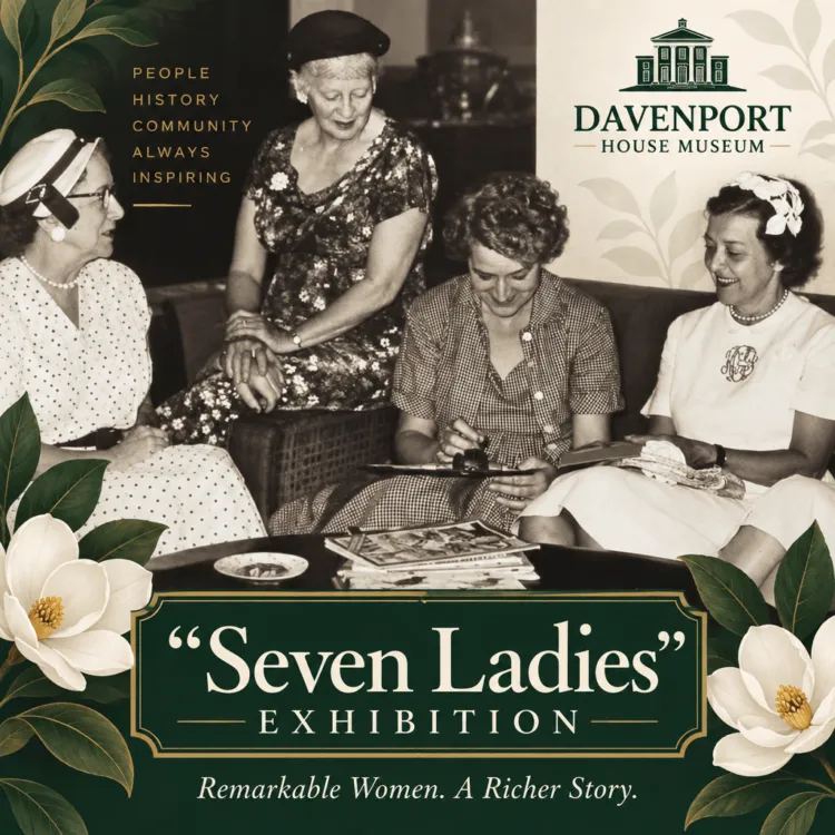 Poster for “Seven Ladies” Exhibition