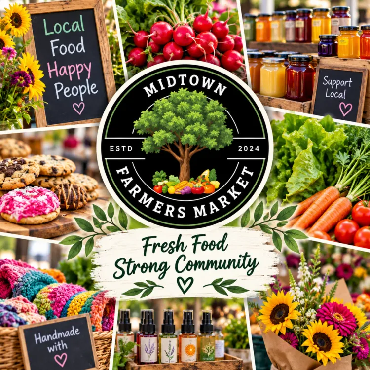 Poster for Midtown Farmers Market