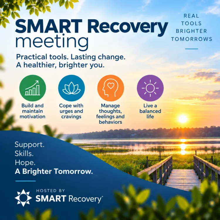 Poster for Smart Recovery Meeting