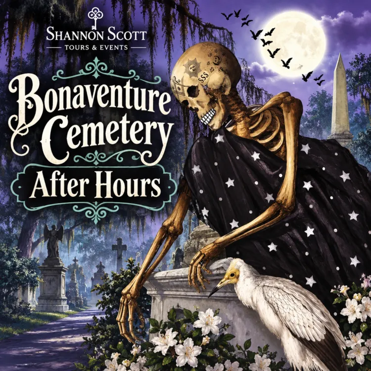 Poster for Bonaventure Cemetery After Hours – Saturday Nights