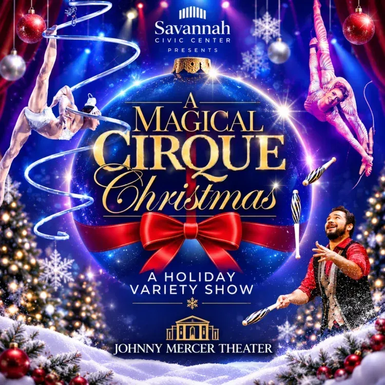 Poster for A Magical Cirque Christmas